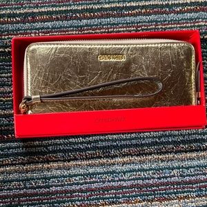 Calvin Klein gold wallet